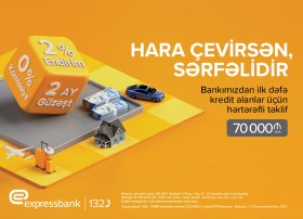 “HARA ÇEVİRSƏN SƏRFƏLİ” KREDİT - Expressbankda
