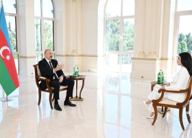 Azərbaycan Prezidenti İlham Əliyev “Əl-Ərəbiyyə” telekanalına müsahibə verib