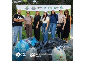 “PAŞA Bank” ekoloji məsuliyyət təşəbbüslərini dəstəkləməyə davam edir