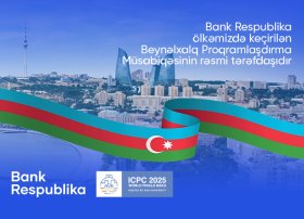Bank Respublika Beynəlxalq Proqramlaşdırma Müsabiqəsinin tərəfdaşıdır!