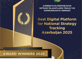 İİTKM “World Business Outlook” tərəfindən “Texnologiya” nominasiyası üzrə beynəlxalq mükafata layiq görülüb