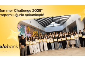 Yelo Bank-ın “Summer Challenge” yay təcrübə proqramı uğurla yekunlaşdı