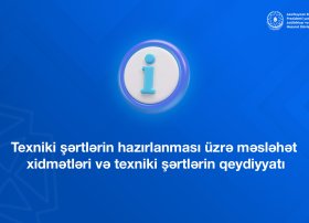 Texniki şərtlərin qeydiyyatı