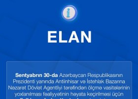 Ölçmə vasitələrinin yoxlanılmasını həyata keçirən fiziki şəxslərin növbəti attestasiyası keçiriləcək