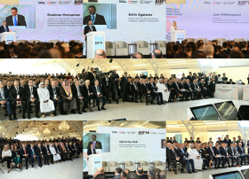 Bakıda Birinci Azərbaycan Beynəlxalq İnvestisiya Forumunun açılış mərasimi keçirilib