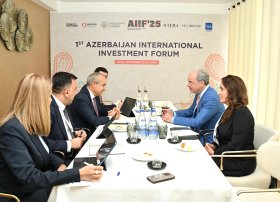 Beynəlxalq Maliyyə Korporasiyasının meneceri ilə görüş keçirilib