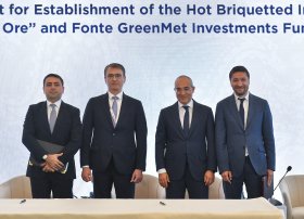 “AIIF 2025” çərçivəsində saziş imzalandı: Azərbaycan və Qazaxıstan şirkətləri dəmir istehsalı üzrə əməkdaşlıq edəcək