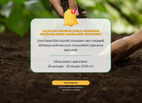 Zabux Kəndində Torpaqlar Əkin Məqsədilə İstifadəyə Verilir – Müraciətlər Başladı