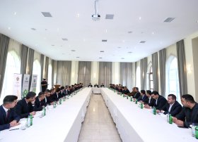 “Regional tərəfdaşların inkişafı” layihəsi çərçivəsində Şəkidə sahibkarlarla görüş keçirilib