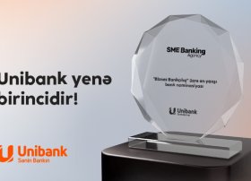 Unibank “Biznes Bankçılıq” nominasiyası üzrə qalib olub