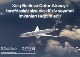 Xalq Bank və Qatar Airways əməkdaşlığı müştərilərə xüsusi fürsətlər təqdim edir
