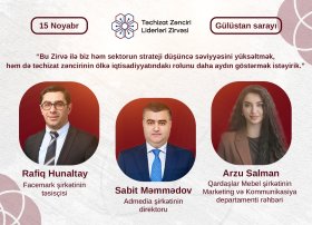 Bu Zirvə ilə biz həm sektorun strateji düşüncə səviyyəsini yüksəltmək, həm də təchizat zəncirinin ölkə iqtisadiyyatındakı rolunu daha aydın göstərmək istəyirik