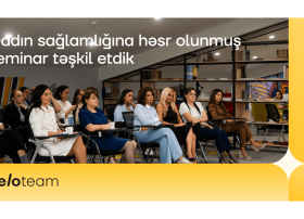 Yelo Bank-da qadın əməkdaşların sağlamlığına həsr olunmuş tədbir keçirildi