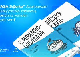 “PAŞA Sığorta” Azərbaycan ədəbiyyatına töhfə verib