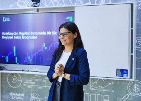 &ldquo;Azərbaycan Kapital Bazarında bir ilk: Dəyişən Faizli İstiqrazlar&rdquo; mövzusunda UNEC tələbələri üçün növbəti təlim keçirilib