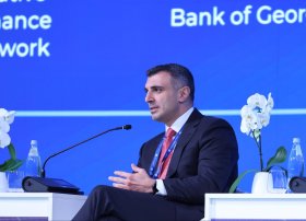 Mərkəzi Bankın sədri Taleh Kazımov GFTN-Tbilisi Maliyyə Sammitində iştirak edib