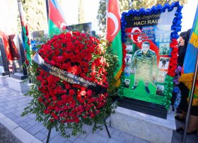 “AzerGold” QSC-nin kollektivi şəhid əməkdaşı Rauf Əsgərovun xatirəsini yad edib