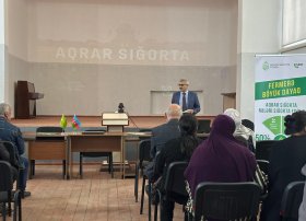 Aqrar sığorta Qarabağda: Xocalı rayonunda fermerlərə aqrar sığorta təlimi keçirilib