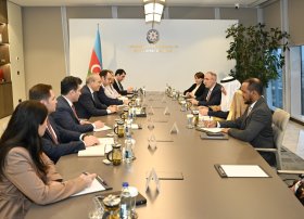 İslam İnkişaf Bankı Qrupunun sədri ilə görüş keçirilib