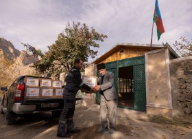 “AzerGold” tərəfindən Naxçıvanda aztəminatlı ailələrəbayram sovqatı təqdim edilib