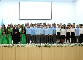 SOCAR-ın Bakı Ali Neft Məktəbinin nəzdində Rəqəmsal Biliklər Liseyinin rəsmi açılış mərasimi keçirilib