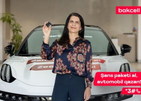 Bakcell abunəçisi 1 AZN-lə lüks avtomobil sahibi oldu!
