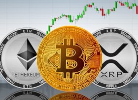 Bitcoin geriləyir, Ethereum və XRP artım göstərir