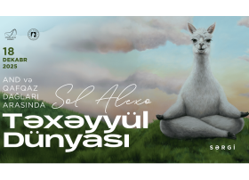 Alpakalar insani duyğularla Heydər Əliyev Mərkəzində canlanır - Sol Alexo Bakıda