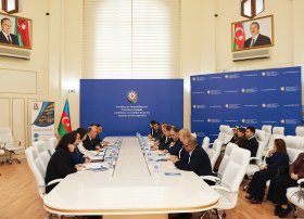 Agentlikdə Türkiyə-Azərbaycan İş Adamları və Sənayeçiləri İctimai Birliyinin nümayəndələri ilə görüş keçirilib