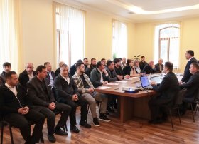 Şəki şəhərində sahibkarlar üçün “Mənşə sertifikatı” alt modulundan istifadəyə dair maarifləndirici görüş keçirilib