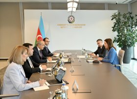 Avropa İttifaqının Azərbaycandakı Nümayəndəliyinin rəhbəri ilə görüş keçirilib