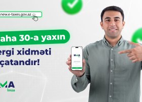 “SİMA İmza” ilə daha 30-a yaxın elektron vergi xidmətinə əlçatanlıq təmin edildi