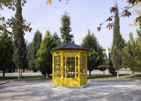 “AzerGold” QSC-nin təşəbbüsü ilə Göygöldə interaktiv kitab köşkü istifadəyə verildi