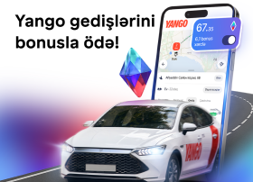 Taksi ödənişlərinizi Bir Bonus-la edin, pulunuz cibinizdə qalsın