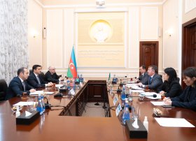 Azərbaycan və Qazaxıstan ədliyyə nazirləri arasında görüş baş tutub