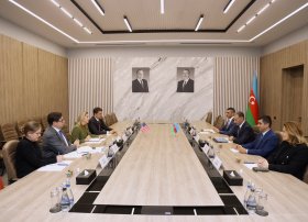 Nazir Rəşad Nəbiyev ABŞ nümayəndələri ilə görüşüb