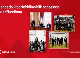 Kapital Bank Gəncədə kibertəhlükəsizlik mövzusunda təlimlər keçirdi