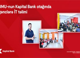 Kapital Bank-dan BMU tələbələrinə təhsil və fərdi inkişaf dəstəyi