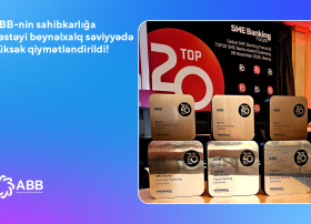 ABB sahibkarlığın maliyyələşdirilməsi sahəsində Mərkəzi Asiyanın ən yaxşı banklarındandır!