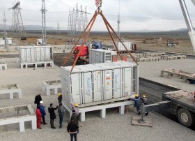 Regionun ən iri Batareya Saxlanc Sistemlərinin gətirilərək qurulmasına başlanıldı