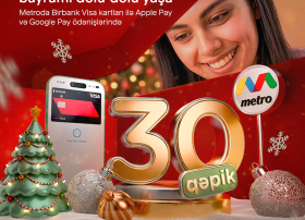 Birbank-dan bayram sürprizi: metroda gediş haqqına 50% endirim edildi