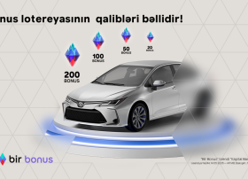 Bir Bonus lotereyasının qalibləri bəlli oldu