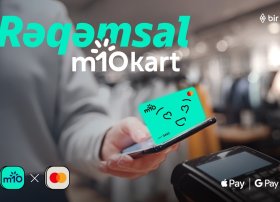 m10 və Mastercard yeni rəqəmsal kartı təqdim edir