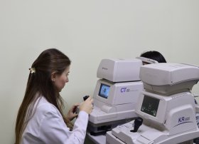 Xankəndi və ətraf rayonlarda səyyar oftalmoloji tibbi aksiya keçirilir