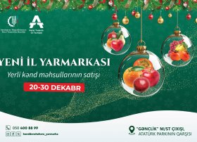 &ldquo;Kənddən Şəhərə&rdquo; Yeni il yarmarkası başlayır