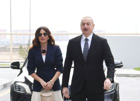 Prezident İlham Əliyev və Birinci xanım Mehriban Əliyeva Ağdamda 2-ci yaşayış kompleksinin açılışında iştirak edib və sakinlərlə görüşüblər