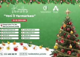 Bakı və Sumqayıtın müxtəlif ərazilərində &ldquo;Kənddən Şəhərə&rdquo; Yeni il yarmarkaları fəaliyyətə başlayır
