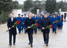 J2-8243 reysinin faciəsinin ildönümündə həlak olanların xatirəsi anılıb