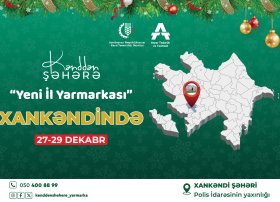Xankəndi şəhərində ilk dəfə &ldquo;Kənddən Şəhərə&rdquo; Yeni il yarmarkası təşkil olunacaq