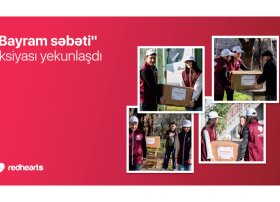 Qırmızı Ürəklər Fondunun &ldquo;Bayram səbəti&rdquo; aksiyası 300-dən çox ailəyə sevinc bəxş etdi